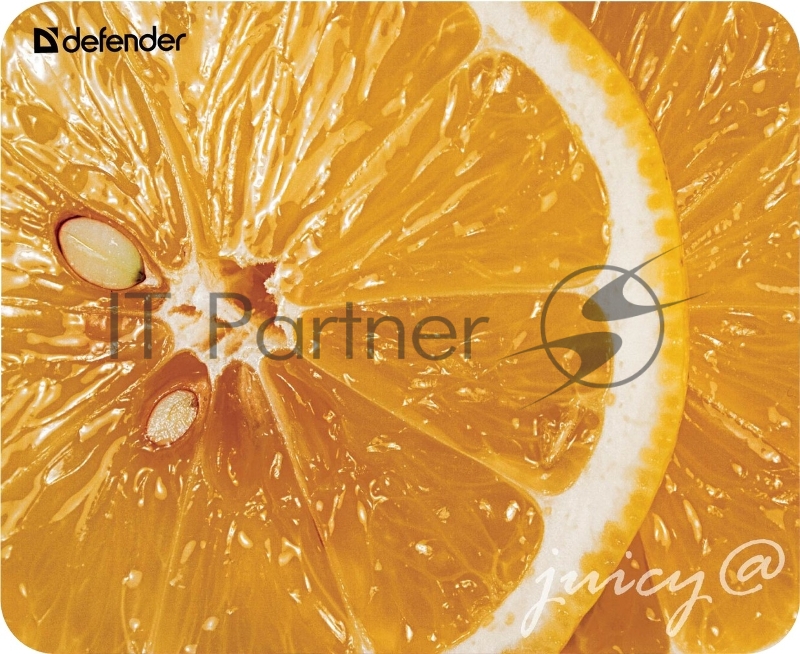 Коврик Defender Juicy sticker, Фрукты (ассорти) 220х180х0.4мм