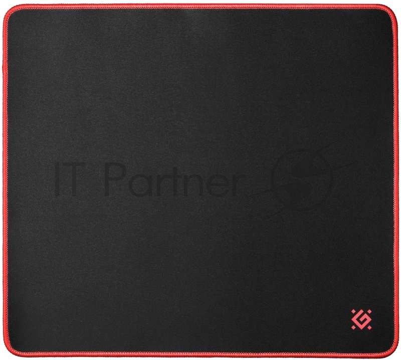 Игровой коврик Black XXL 400x355x3 мм, ткань+резина Defender