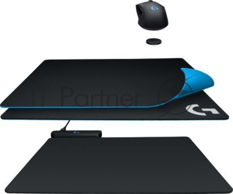 Коврик для мыши Logitech Wireless Charging Pad Powerplay