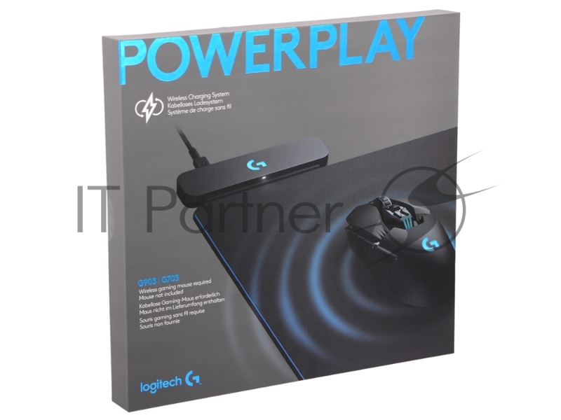 Коврик для мыши Logitech Wireless Charging Pad Powerplay