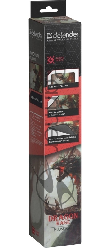 Коврик для мышки DRAGON RAGE M 50558 DEFENDER