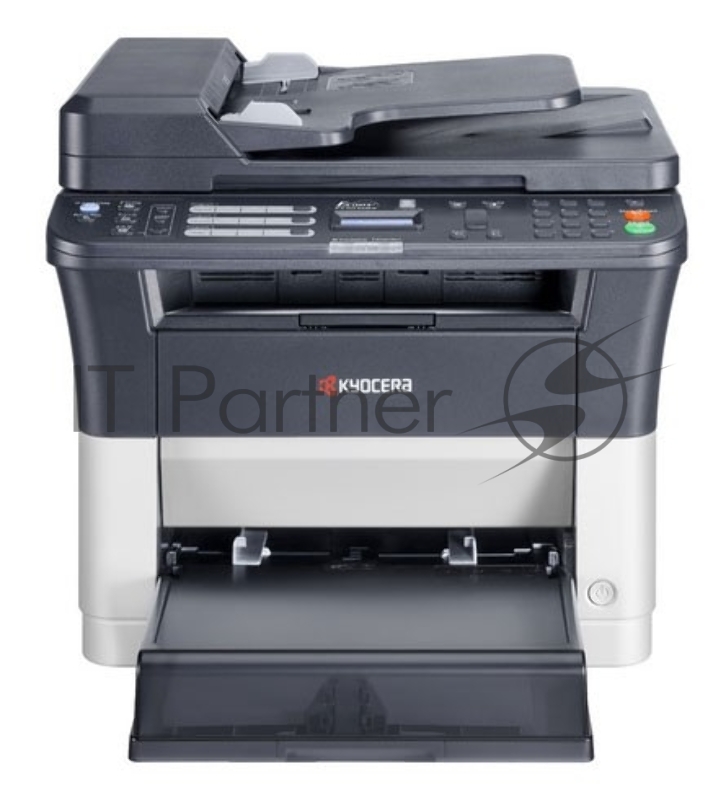 МФУ Kyocera Ecosys FS-1125MFP, лазерный принтер/сканер/копир/факс A4, 25 стр/мин, 1800x600 dpi, 64 Мб, ADF, дуплекс, подача: 251 лист., вывод: 100 лист., Ethernet, USB, ЖК-панель