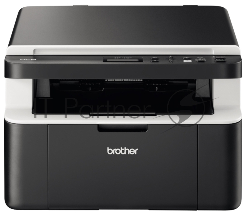 МФУ Brother DCP-1612WR лазерный принтер/сканер/копир, A4, 20 стр/мин, 2400x600 dpi, 32 Мб, подача: 150 лист., вывод: 50 лист., USB, Wi-Fi, ЖК-панель (старт.к-ж 1000 стр)