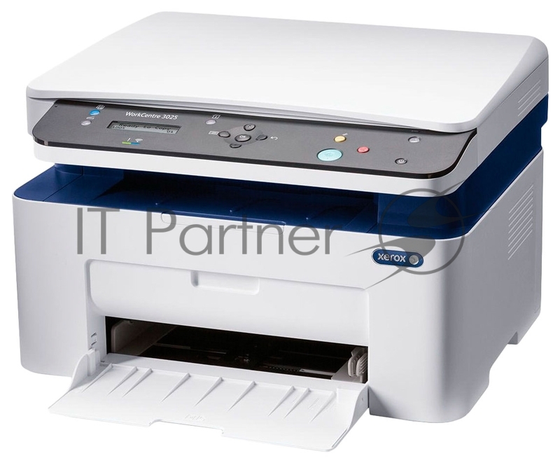 МФУ Xerox WorkCentre 3025BI (WC3025BI#) светодиодный принтер/сканер/копир, A4, 20 стр/мин, 1200x1200 dpi, 128 Мб, подача: 151 лист., вывод: 100 лист., USB, Wi-Fi, ЖК-панель, до 15K стр/мес. (Channels)
