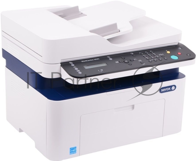 МФУ Xerox WorkCentre 3025NI (WC3025NI#), лазерный принтер/сканер/копир/факс, A4, 20 стр/мин, 600х600 dpi, 128MB, GDI, USB, Network, Wi-fi, до 15K стр/мес) (Channels)