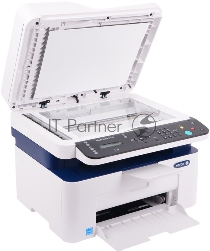 МФУ Xerox WorkCentre 3025NI (WC3025NI#), лазерный принтер/сканер/копир/факс, A4, 20 стр/мин, 600х600 dpi, 128MB, GDI, USB, Network, Wi-fi, до 15K стр/мес) (Channels)
