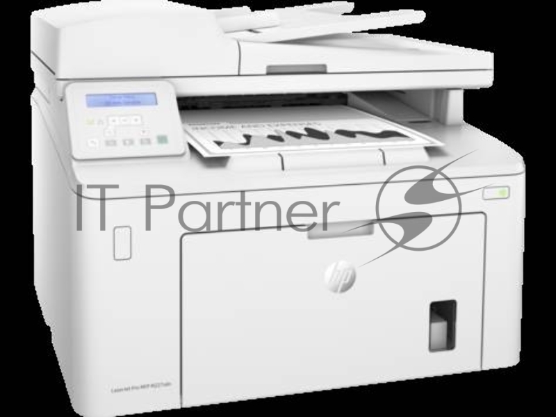 МФУ HP LaserJet Pro MFP M227sdn, лазерный принтер/сканер/копир, A4, 28ppm, 1200dpi, 256Mb, 2 trays 250+10, Duplex, ADF 35 sheets, USB/Eth, Flatbed, white, Cartridge 1600 pages in box, 1 warr, замена CF486A M225rdn)