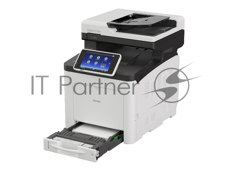 Цветное светодиодное 4в1 МФУ Ricoh SP C361SFNw (А4, 30 стр/мин, факс, принтер, сканер, копир, Wi-Fi, дуплекс, сеть, картридж)