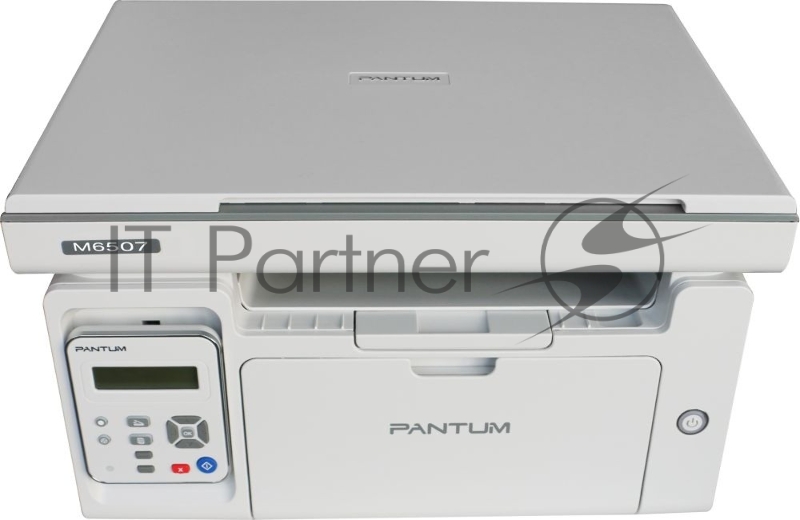 МФУ лазерный Pantum M6507W A4 WiFi серый (лазерное, ч.б., копир/принтер/сканер, 22 стр/мин, 1200×1200 dpi, 128Мб RAM, лоток 150 стр, Wi-|Fi, USB, серый корпус