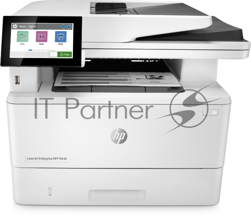МФУ лазерный HP LaserJet Pro M430f (3PZ55A), принтер/сканер/копир/факс, A4 Duplex Net