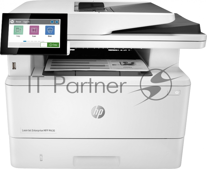 МФУ лазерный HP LaserJet Pro M430f (3PZ55A), принтер/сканер/копир/факс, A4 Duplex Net
