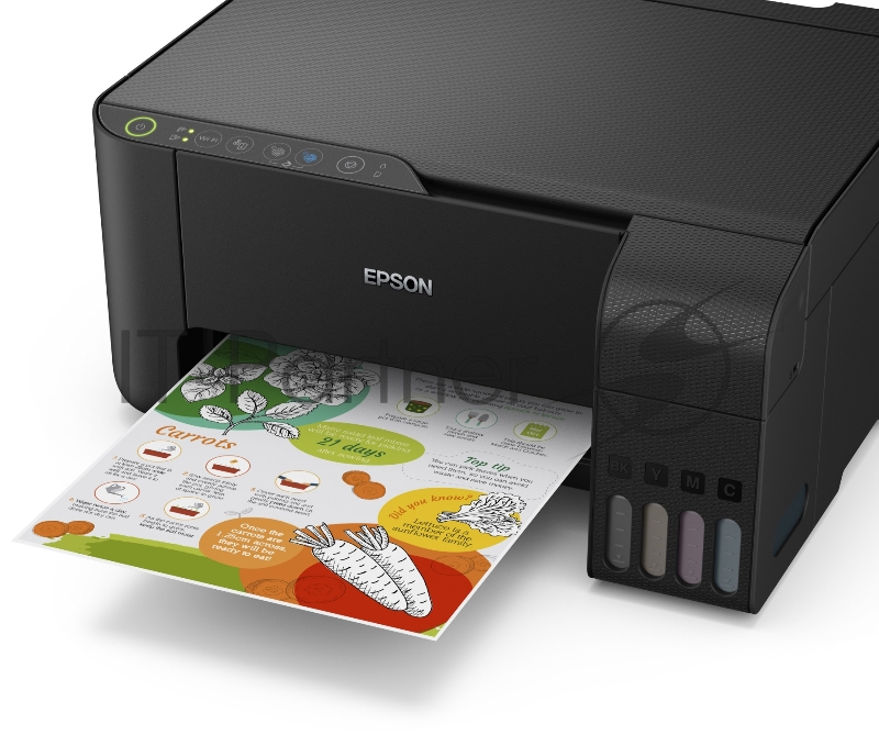 МФУ струйное Epson L3150 (C11CG86409) принтер/копир/сканер A4