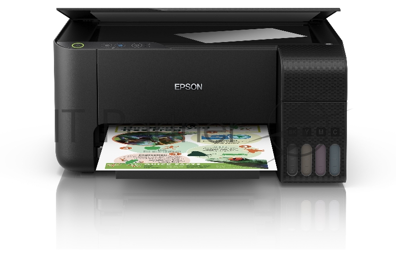 МФУ струйное Epson L3100, (C11CG88401), принтер/ сканер/ копир А4 4-цветн. сист. печати
