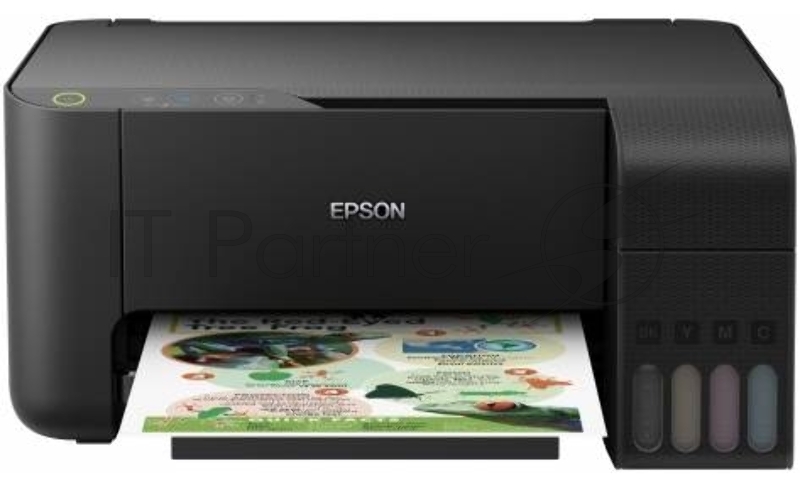 МФУ струйный Epson L3110 (C11CG87405), принтер/сканер/копир, A4 USB черный