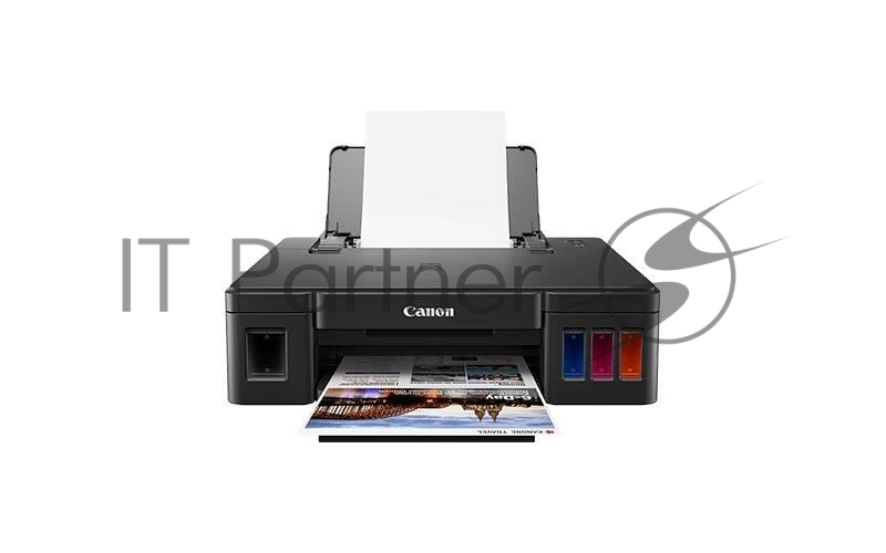 Принтер Canon PIXMA G1411, 4-цветный струйный СНПЧ A4, 8.8 (5 цв) изобр./мин, 4800x1200 dpi, подача: 100 лист., USB, печать фотографий, печать без полей (Старт.чернила 12000 стр черные, 7000 стр CMY цветные)