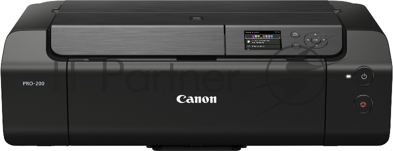 Принтер струйный Canon Pixma PRO-200 EUM/EMB (4280C009) A3+ WiFi USB RJ-45 черный/серый