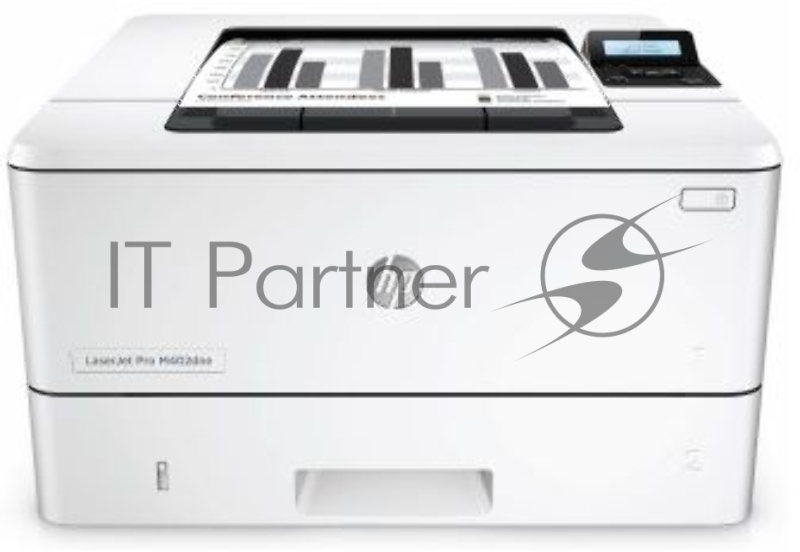 Принтер HP LaserJet Pro M402dne лазерный A4, 38ppm, 1200dpi, 256Mb, 2tray 100+250, Duplex, USB2.0/GigEth, PS3 em., ePrint, AirPrint, 1y warr, cartridge 3100, замена CF399A M401dne