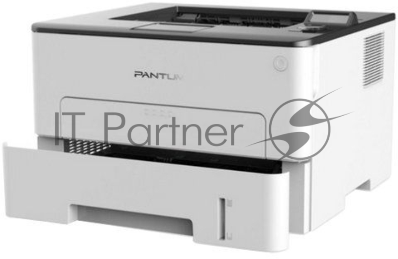 Принтер Pantum P3300DN, лазерный A4, 33 (35 Letter) стр/мин, 1200x1200 dpi, 256Мб, дуплекс, подача: 250+1 лист, вывод 150 лист., PCL5e, PCL6, PS, PDF, Ethernet, USB2.0, 2-строчный ЖК-дисплей, Linux (max 60000 стр/мес. Рек. 250 - 3000 стр/мес. Старт.к