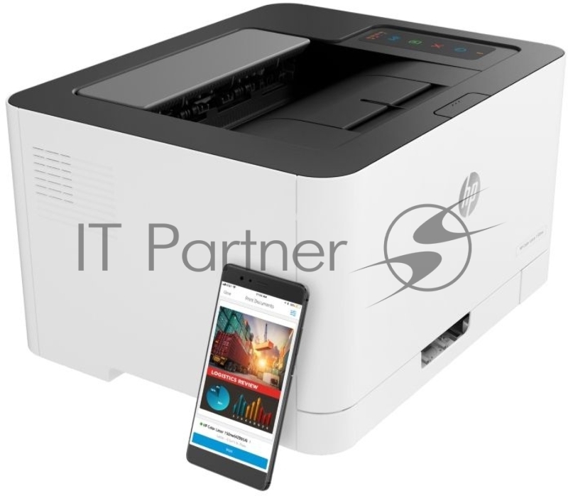 Принтер Лазерный, HP Color Laser 150a, 4ZB94A#B19, (A4,600x600dpi, (18(4)ppm, 64Mb, USB 2.0)
