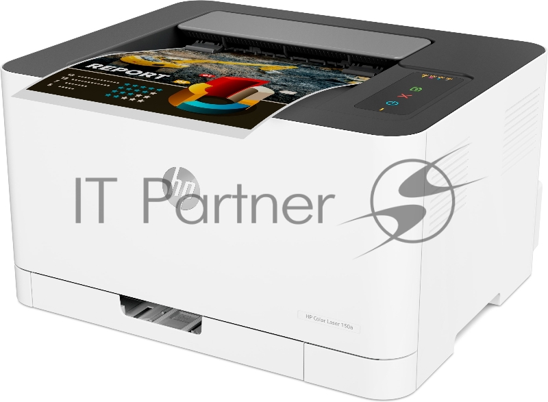 Принтер Лазерный, HP Color Laser 150a, 4ZB94A#B19, (A4,600x600dpi, (18(4)ppm, 64Mb, USB 2.0)
