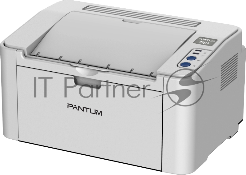 Принтер лазерный PANTUM P2518 Grey, A4 скорость печати 22 стр./мин. (A4) / 23 стр. /мин. (письма), разрешение принтера макс. 600*600 dpi, двусторонняя печать ручная, интерфейс Hi-Speed USB 2.0 (USB model), стартовый картридж PC-211 1600 страниц