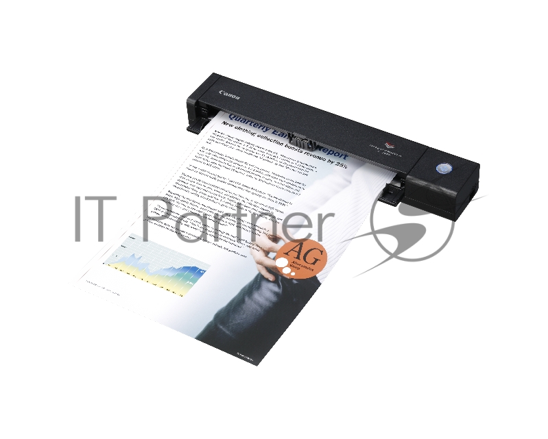 Сканер Canon image Formula P-208II (9704B003) A4 черный
