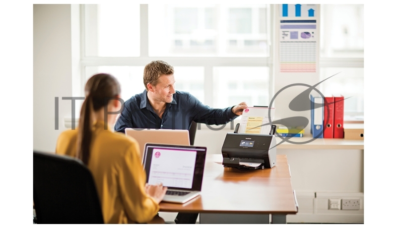 Сканер Brother ADS-2800W настольный беспроводной сетевой