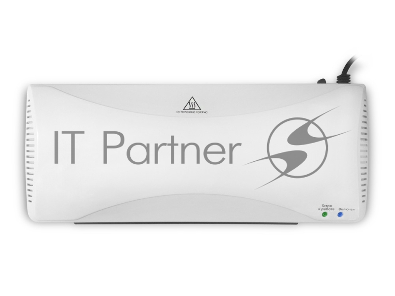 Ламинатор ГЕЛЕОС ЛМ А3+(БС) А3, 2х175 (пленка 75-175мкм), 300 мм/мин, 2 вала, пласт. корпус, мах толщина 0,6мм, система разжатия валов.