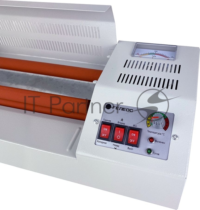 Ламинатор ГЕЛЕОС ЛМ A4 Про, А4, 2х250 (пленка 60-250мкм), 620 мм/мин, 4 вала, реверс, металл. корпус, мах толщина 2мм