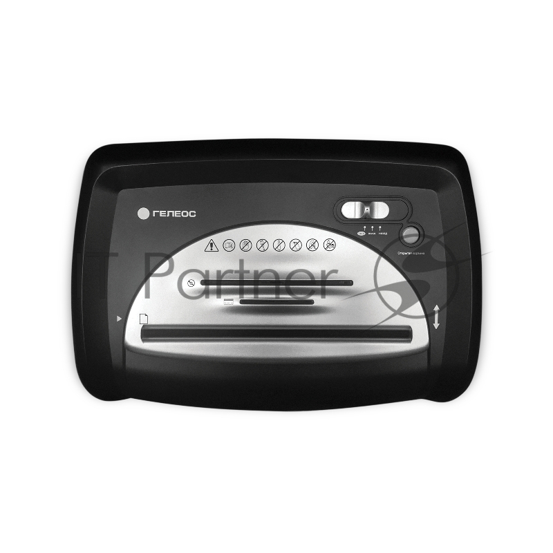 Шредер ГЕЛЕОС УМ30-2 (DIN P-2) фрагмент 5,8мм, 22 листа (70гр./м²), 30 литров, Уничт.скобы,скрепки,пл.карты,CD