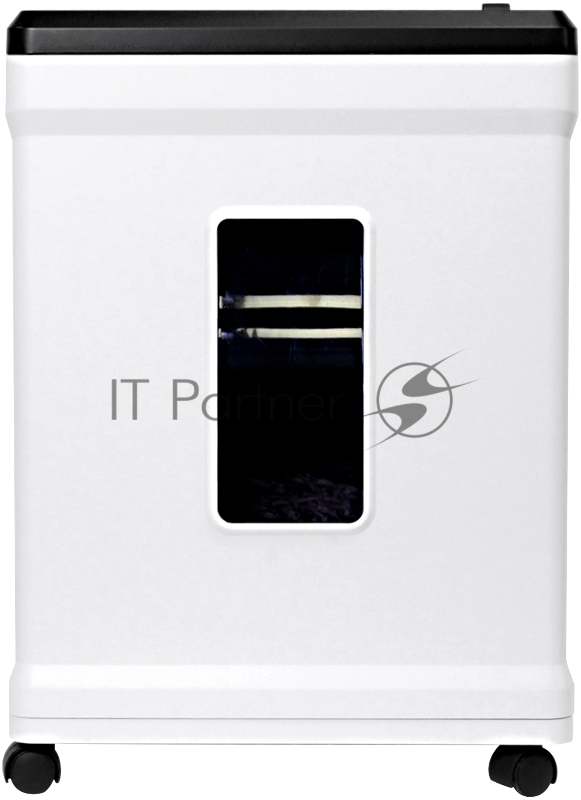 Шредер ГЕЛЕОС УМ26-2, (DIN P-2), полоса 3,9мм, 17-21 лист (70г/м2), CD/пл.карты/скрепки/скобы, 26 литров