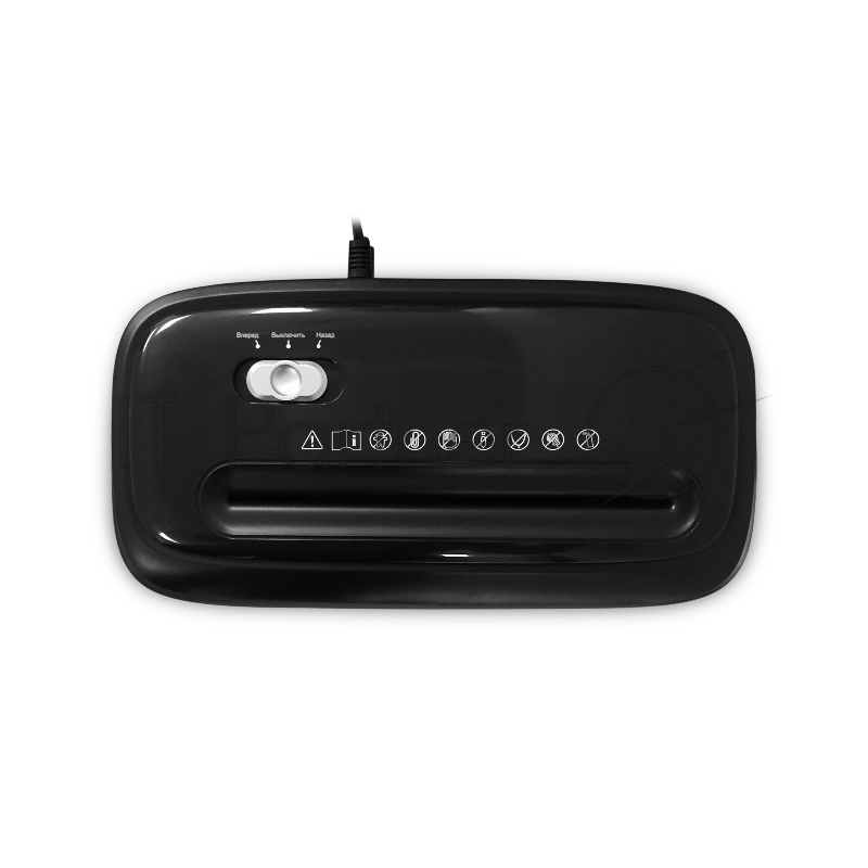 Шредер ГЕЛЕОС УД14-4, (DIN P-4), фрагмент 3,9х30мм, 6-8 лист (70г/м2), скобы, 14 литров