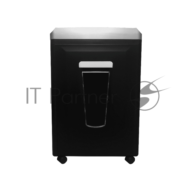 Шредер ГЕЛЕОС УП21-7, DIN P-7 (7 ур-нь секр.), фрагмент 0,8х2мм, 6-7 лист (70г/м2), CD/пл.карты, 23 литра