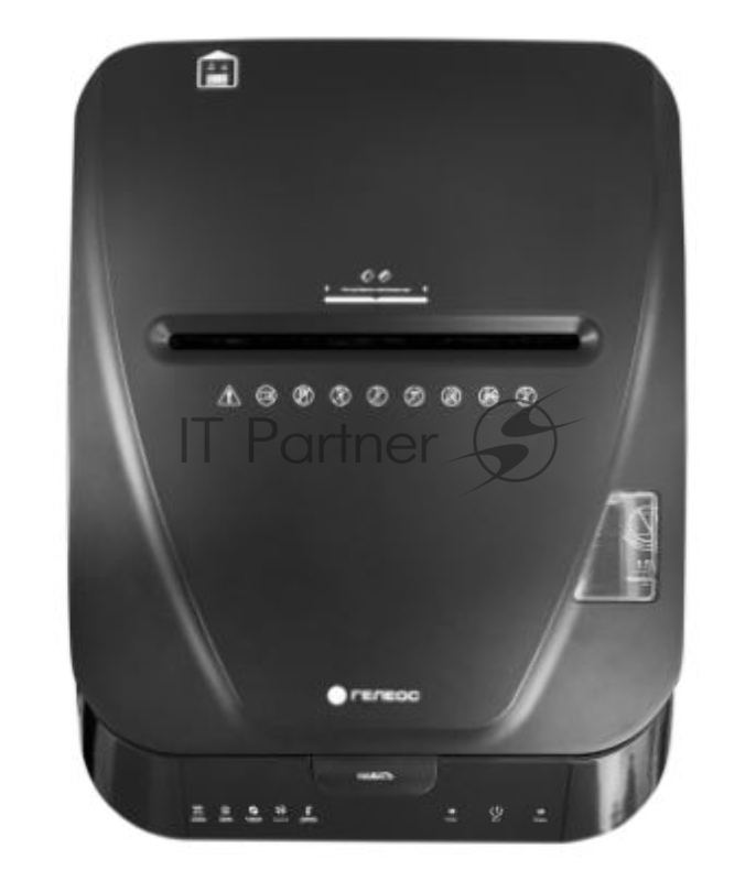 Шредер ГЕЛЕОС АП40-4, DIN P-4 (4 ур-нь секр.), фрагмент 3,9х12мм, АВТОПОДАЧА 170 лист (70г/м2), пл.карты/скрепки/скобы, 37 литров