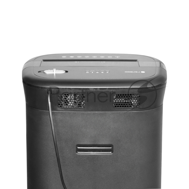 Шредер ГЕЛЕОС УМ28-4, DIN P-4 (4 ур-нь секр.), фрагмент 3,9х30мм, 19-21 лист (70г/м2), CD/пл.карты/скрепки/скобы, 28 литров