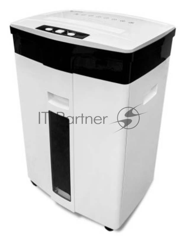 Шредер ГЕЛЕОС УМ28-5, DIN P-5 (5 ур-нь секр.), 28 литров, фрагмент 1,9х12мм, 13-14 лист (70г/м2), CD/пл.карты/скрепки/скобы,