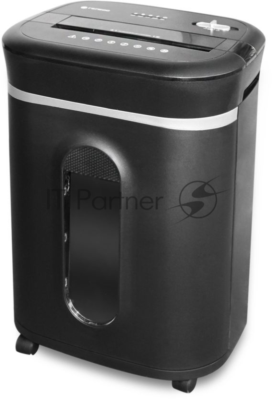 Шредер ГЕЛЕОС УМ28-5, DIN P-5 (5 ур-нь секр.), 28 литров, фрагмент 1,9х12мм, 13-14 лист (70г/м2), CD/пл.карты/скрепки/скобы,