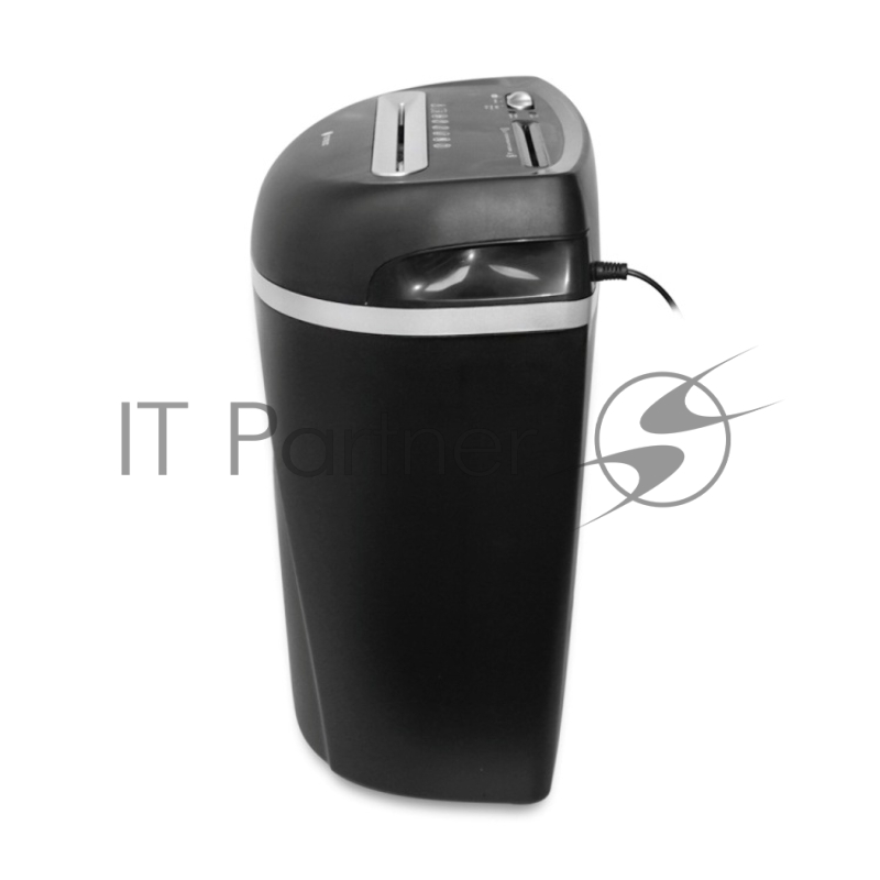 Шредер ГЕЛЕОС Уничтожитель документов УП23-4 DIN P-4 {(4 ур-нь секр.), фрагмент 3,9х35мм, 14-16 лист (70г/м2), CD/пл.карты/скрепки/скобы, 23 л.}