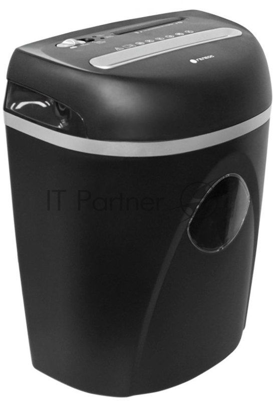 Шредер ГЕЛЕОС Уничтожитель документов УП23-4 DIN P-4 {(4 ур-нь секр.), фрагмент 3,9х35мм, 14-16 лист (70г/м2), CD/пл.карты/скрепки/скобы, 23 л.}