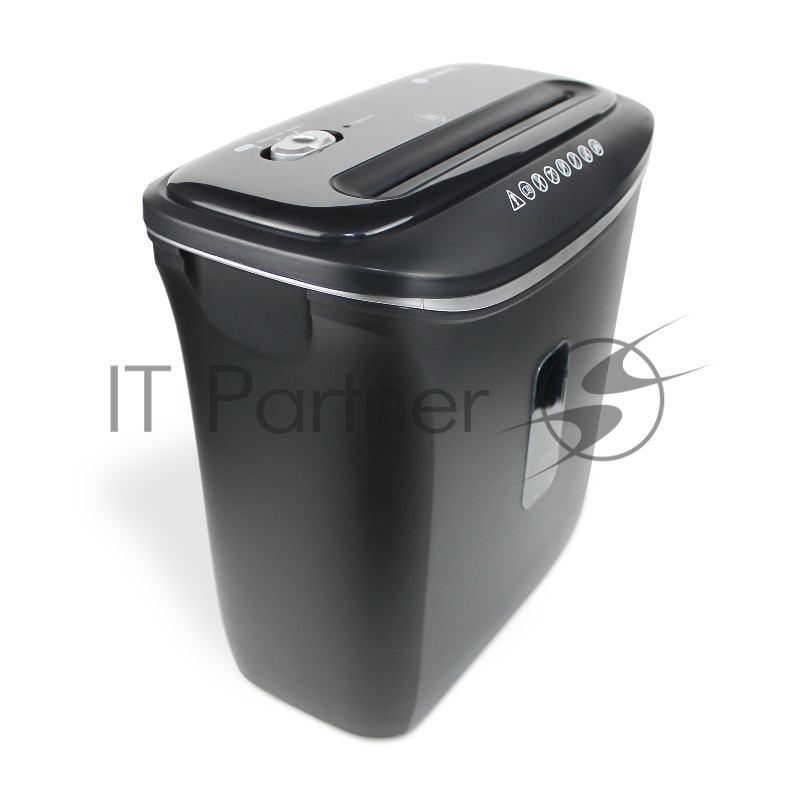 Шредер ГЕЛЕОС УД14-5, (DIN P-5), фрагмент 1,9х12мм, 5-6 лист (70г/м2), скобы, 14 литров