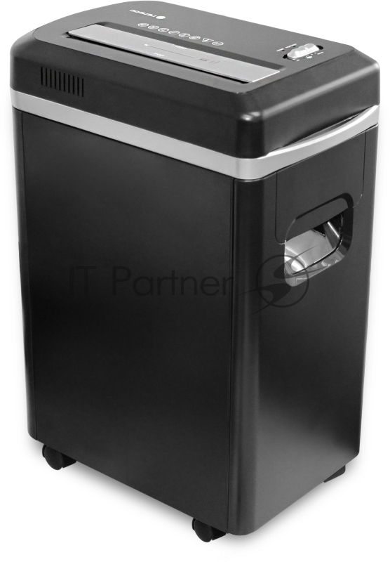 Уничтожитель документов ГЕЛЕОС УМ22-5 Уничтожитель документов ГЕЛЕОС УМ22-5, DIN P-5 (5 ур-нь секр.), фрагмент 2х8мм, 9-10 лист (70г/м2), CD/пл.карты/скрепки/скобы, 22 литра