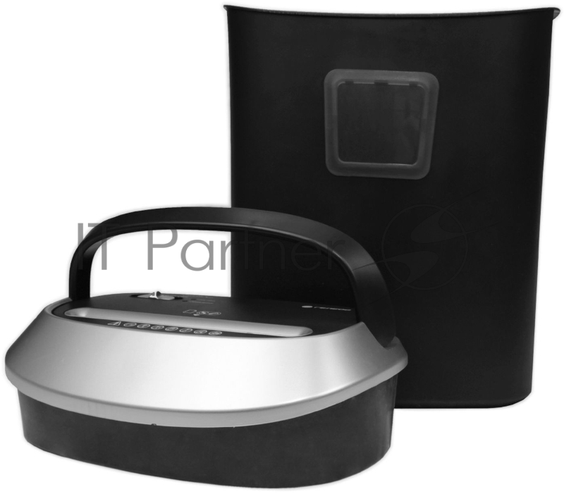 Уничтожитель документов ГЕЛЕОС УМ30-4, DIN P-4 (4 ур-нь секр.), фрагмент 3,8х35мм, 15-17 (70г/м2), CD/пл.карты/скрепки/скобы, 30 литров