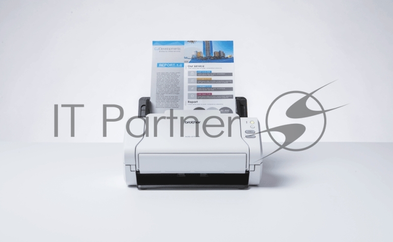 Сканер Brother ADS-2700W (ADS2700WTC1) A4 черный