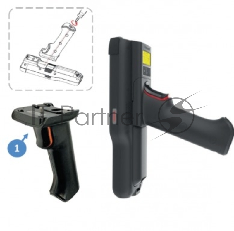 Пистолетная рукоять Honeywell ASSY: Scan handle, dockable with EDA61K homebase