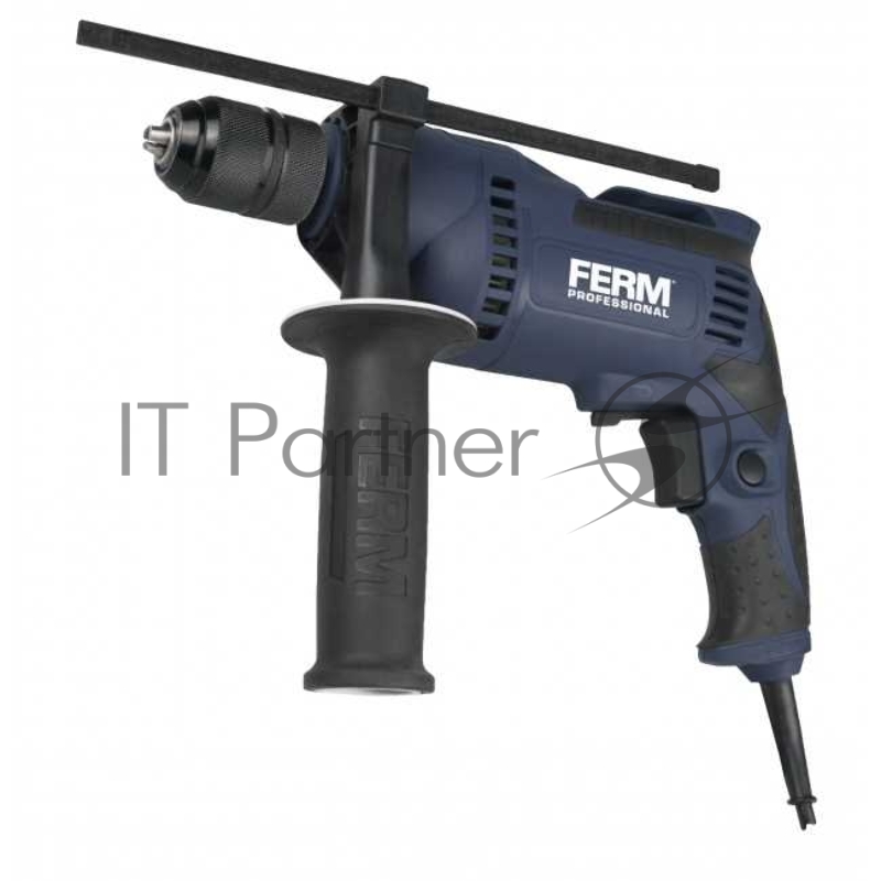 дрель FERM Дрель ударная FERM PDM1049P_K, 710Вт, 0 -3200 об/мин, БЗП, 13мм, коробка