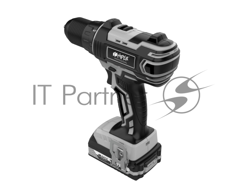 Дрель PROF HIPER аккумуляторная HCD18C KIT 18 В, 60Нм, в кейсе