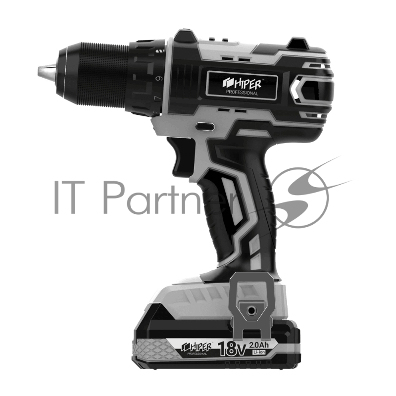 Дрель PROF HIPER аккумуляторная HCD18C KIT 18 В, 60Нм, в кейсе