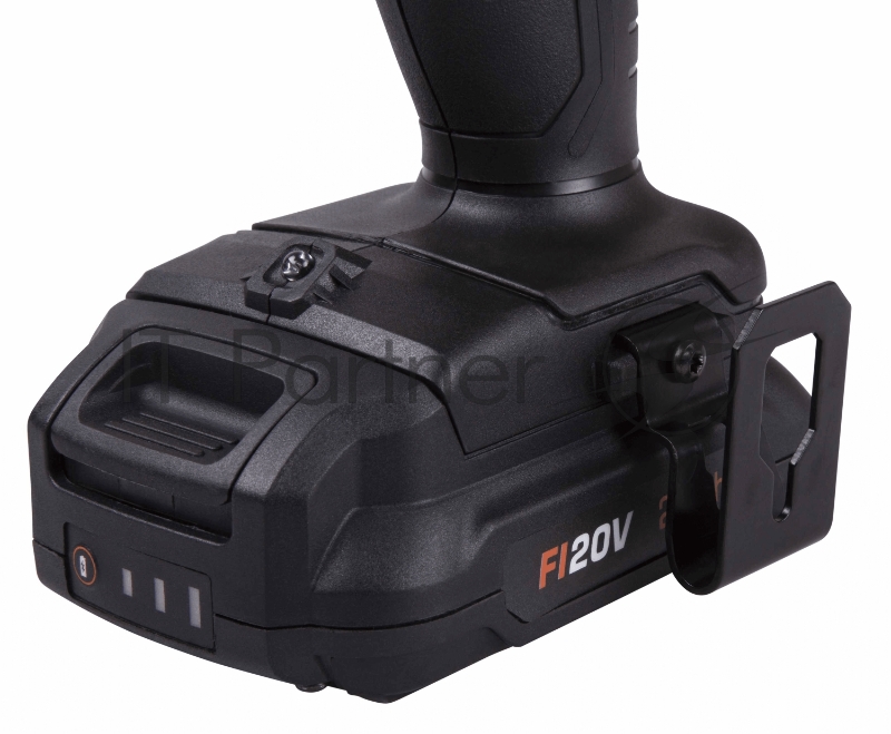 Дрель ударная аккумуляторная FERM CDM1141P, 20В, 50Нм, 2,0 Ач., 2 скорости, 2 акк., Li-ion, БЗП, 13 мм., кейс