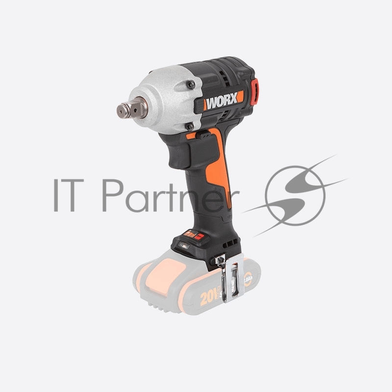 Гайковерт аккумуляторный WORX WX272.9, 20В, бесщеточный, без АКБ и ЗУ