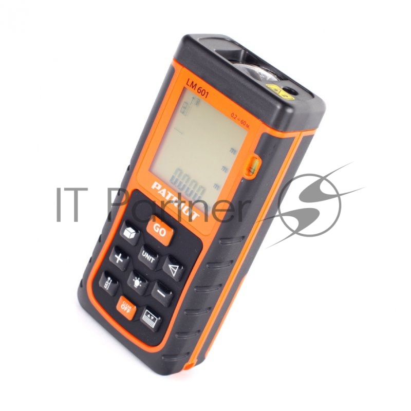 Дальномер PATRIOT LM601 макс.60м память99изм. измерение площади,объема, подсветка